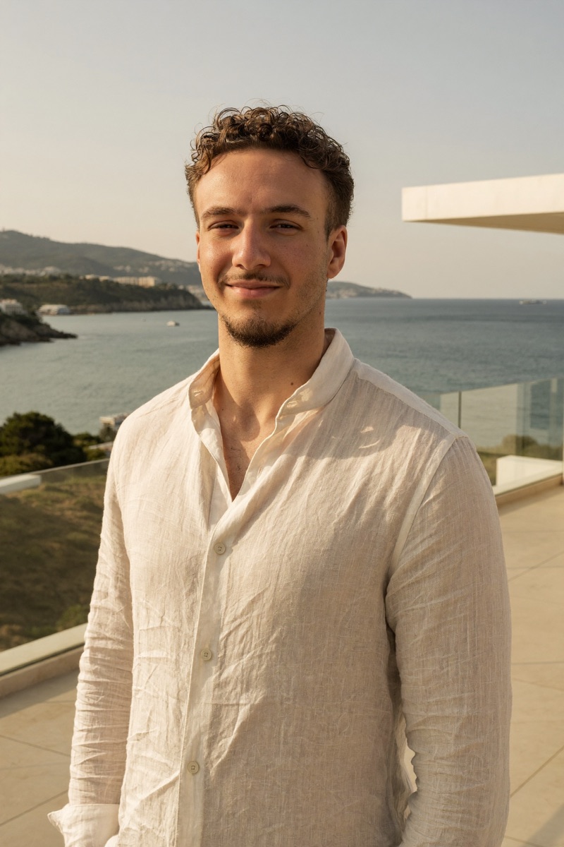 Portrait du fondateur de Tramuntana Conciergerie